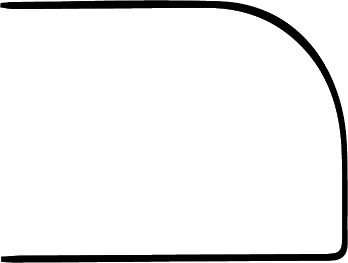 Half Bullnose